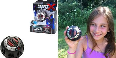 SpyX Roll-in Voice Recorder with Motion Alarm