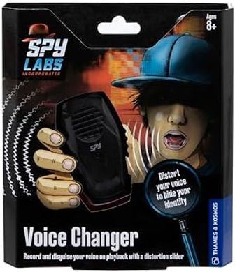 Spy Labs Voice Changer:  Adjustable Distortion for Young Detectives
