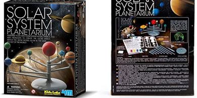 Glow-in-the-Dark Solar System Planetarium Model Kit
