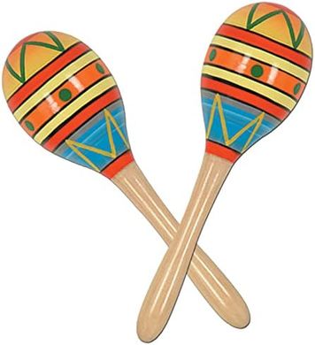 Fiesta Fun Maracas (8")