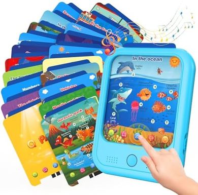 Educational Tablet Toy: Learn ABCs, numbers, animals, & more! (Ages 2-6)
