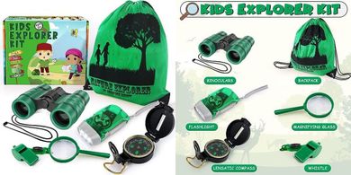 Essensson Kids Explorer Kit: Binoculars & Outdoor Toys (Ages 4-8)