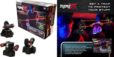 SpyX Laser Trap: Invisible Infrared Alarm for Kids
