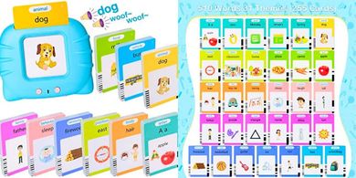 Talking Flash Cards: Speech Therapy for Toddlers (2-4)