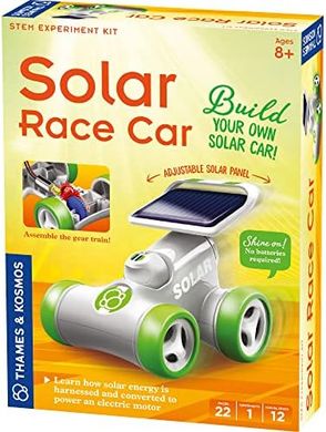 Solar Race Car STEM Kit: Build & Learn Sustainable Energy
