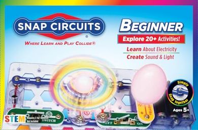 Snap Circuits Beginner Electronics Kit (Ages 5-9)
