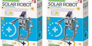 Solar-Powered Green Science Robot Kit
