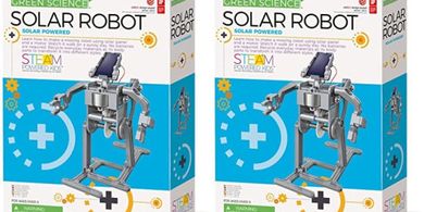 Solar-Powered Green Science Robot Kit