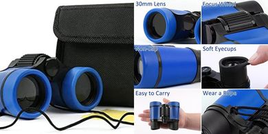 Scotamalone Kids Binoculars: Durable, Educational Toys (Ages 3-12)