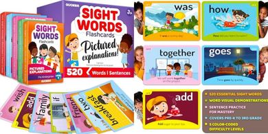 Quokka Sight Word Flash Cards: Pre-K to 3rd Grade