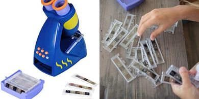 Educational Insights GeoSafari Jr. Talking Microscope Featuring Bindi Irwin: Microscope for Kids, STEM & Science Toy, Interactive Learning, Ages 3+
