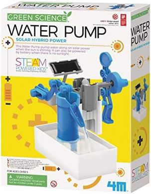 Solar Hybrid Water Pump Science Kit for Kids
