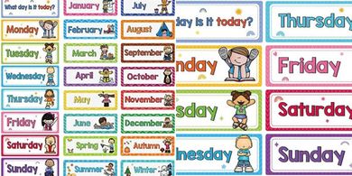 Lachilly Flash Cards: Weekly, Seasonal, Monthly Themes for Classrooms
