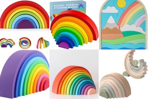 Montessori Rainbow Puzzles