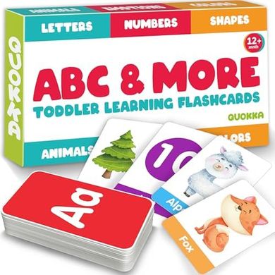 Quokka ABC Flash Cards: Toddler Learning (Ages 1-5)
