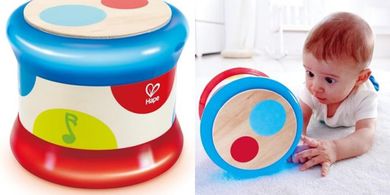 Hape Baby Rolling Drum: Musical Toy for Toddlers
