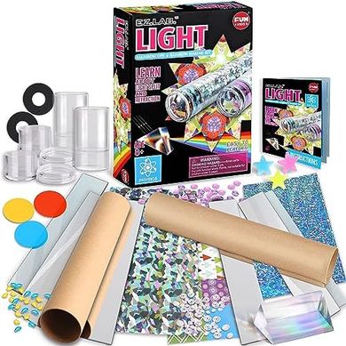 FunKidz Kaleidoscope Kit: DIY STEM Science Project for Kids
