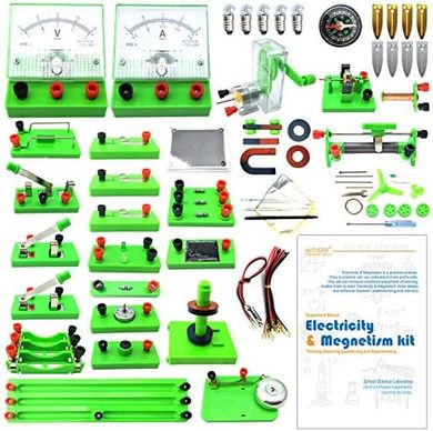 High School Electromagnetism & Electronics Experiment Kits
