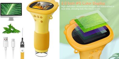 SKYBASIC 1000X Digital Microscope: Kids