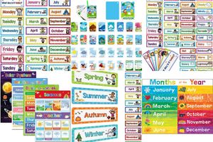 Flash Cards for Learning Months of the Year