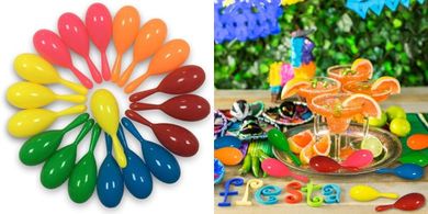 Mini Maracas: Fiesta Party Favors for Kids