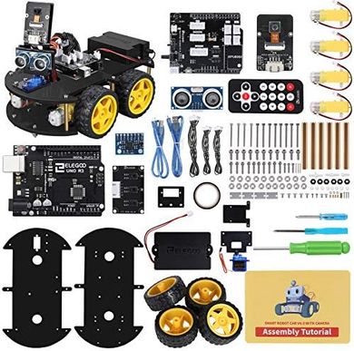 ELEGOO Smart Robot Car Kit: Arduino Coding STEM Toy (Ages 8-16)
