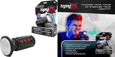 SpyX Secret Voice Changer: Real-time Voice Disguise Toy
