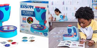 GeoSafari Jr. Kidscope: STEM Microscope for Kids (Ages 5+)
