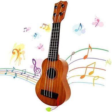 Mini Ukulele Guitar for Kids: 4-String Musical Toy