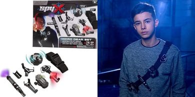 SpyX Micro Gear: 4 Real Spy Toys & Adjustable Belt for Kids
