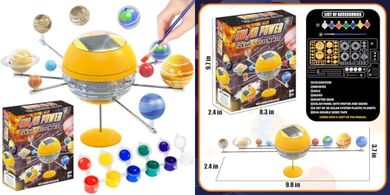 Solar System STEM Building Kit for Kids (Ages 8-12)
