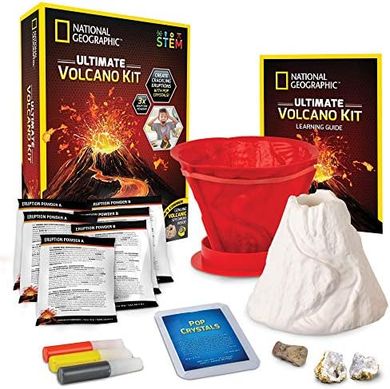 National Geographic Ultimate Volcano Science Kit: 3X More Eruptions!
