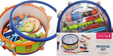 Toddler Musical Instruments: 9-Piece Early Learning Set
