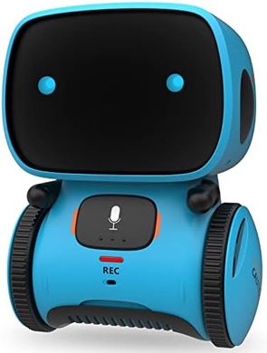 Interactive Robot Toy for Kids (Ages 3+, Blue)