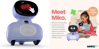 Miko Mini AI Robot: 30-day trial, STEAM learning & fun for kids (5+)