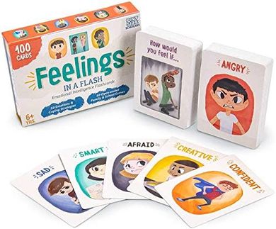 Empathy Flashcards: Teach Social Skills & Coping to Toddlers
