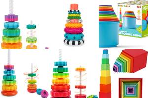 5 Fun & Colorful Stacking Toys for Kids