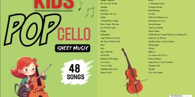 Easy Cello Pop Songs for Kids (Beginners)