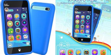 Smart Touchscreen Phone & Learning Toys for Kids (Ages 3-9)