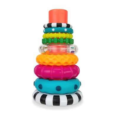 Sassy Stacking Rings: STEM Toy for Babies (6+ months)
