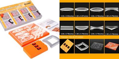 Physics Optics Experiment Set: Prisms, Lenses, Mirrors & Light Source