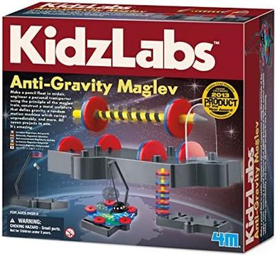 4M Kidzlabs Magnetic Levitation Science Kit: STEM Toy for Kids
