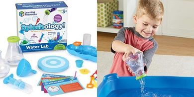 Splashology! Water Lab: 19-Piece STEM Science Kit (Ages 3+)