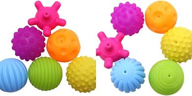Sensory Massage Balls: 6-Pack for Kids