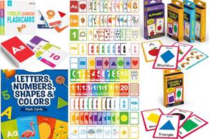 Master Shapes with These 5 Fun Flash Cards