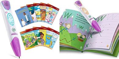 LeapReader Learn-to-Read System: 10-Book Pink Pack