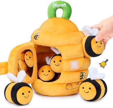 Soft Sensory Beehive Baby Toy (6-12 Months)