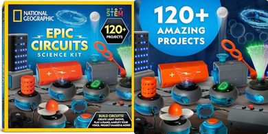 National Geographic 120-Project Circuit Maker Kit for Kids