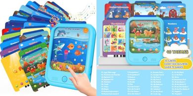 Educational Tablet Toy: Learn ABCs, Colors, Numbers, Animals, & More (Ages 2-6)
