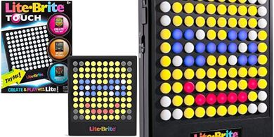 Lite-Brite Touch: Creative Light-Up STEM Toy (Ages 6+)